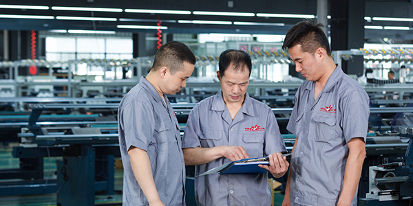 Prevention method of cross bar on circular knitting fabric surface